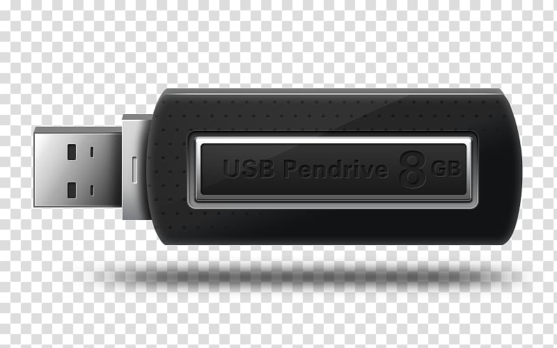 USB flash drive Icon, USB pen drive icon transparent background PNG clipart