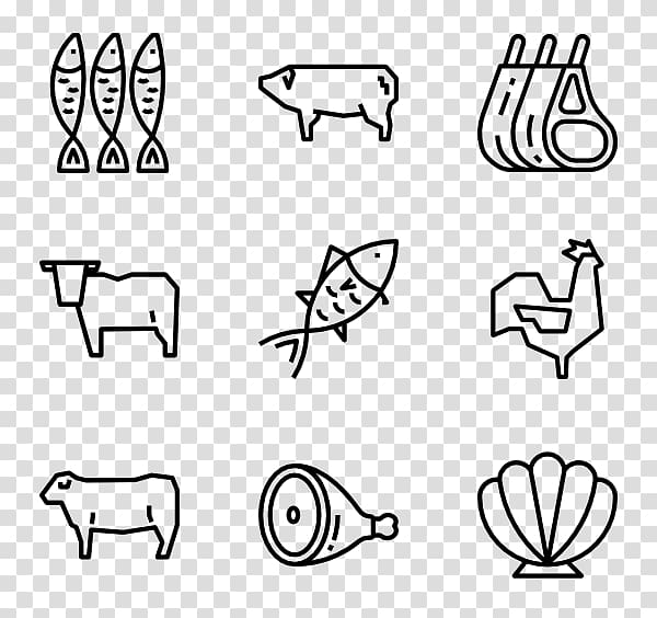 Computer Icons, Food animal transparent background PNG clipart