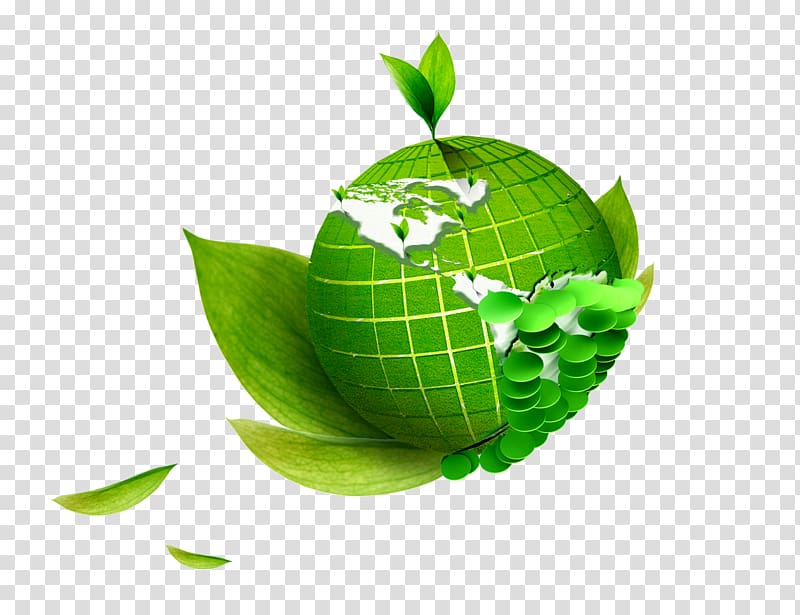 Paper Toner cartridge Ricoh Ink cartridge, Green leaves Earth transparent background PNG clipart