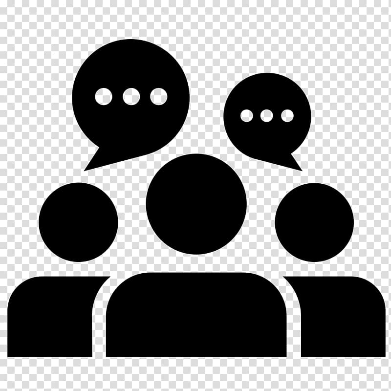 Discussion group Computer Icons Communication Conversation Social group, online learning transparent background PNG clipart