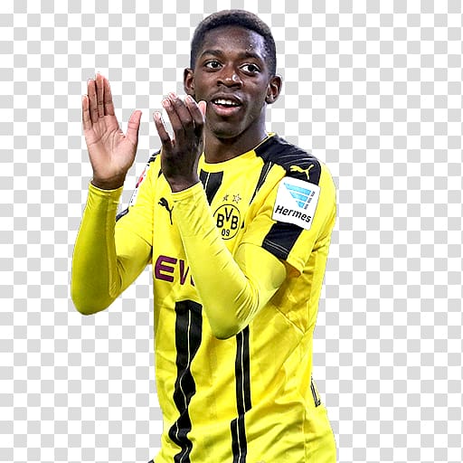 Ousmane Dembélé FC Barcelona Borussia Dortmund Football player, Dembele transparent background PNG clipart