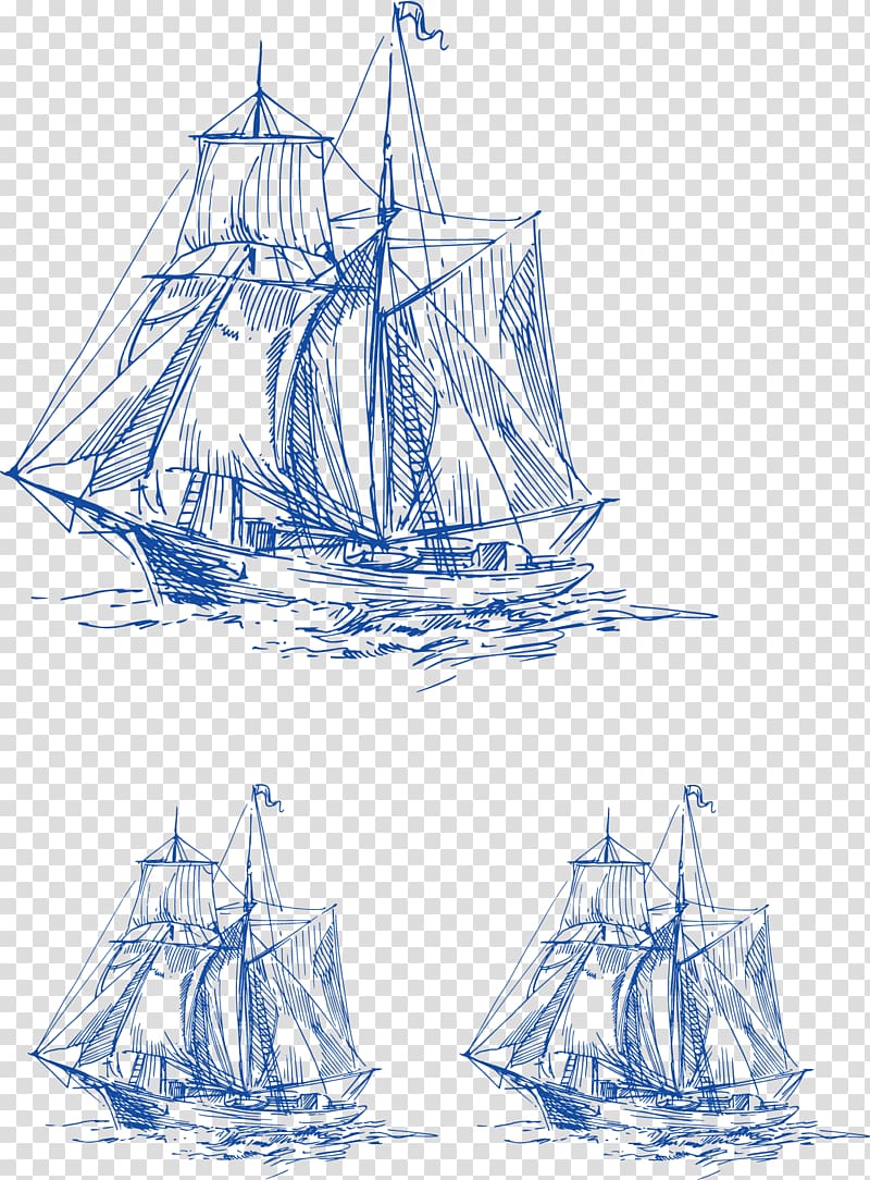 sail boat illustration, Brigantine Sailing ship Wallet, Modern ships transparent background PNG clipart