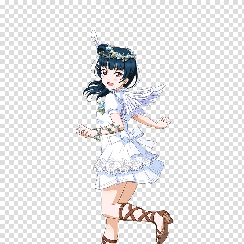 Love Live! School Idol Festival Love Live! Sunshine!! Fallen angel Cosplay, angel transparent background PNG clipart