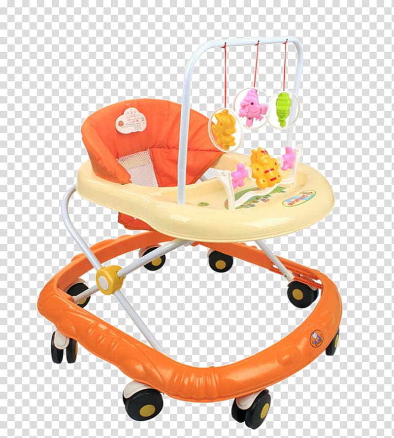 Toy Car Orange Child Amber, Hanging toys walker transparent background PNG clipart