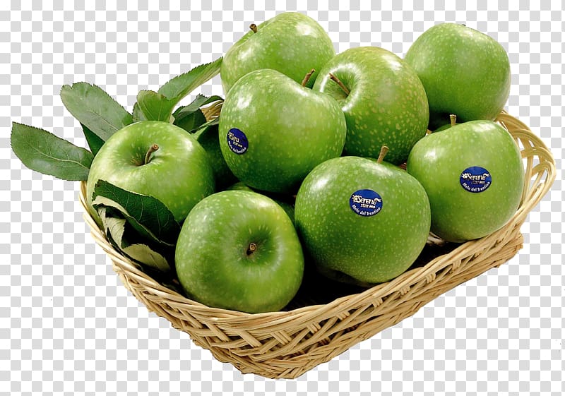 Apple Granny Smith Torte Jonagold Peel, basket of apples transparent background PNG clipart