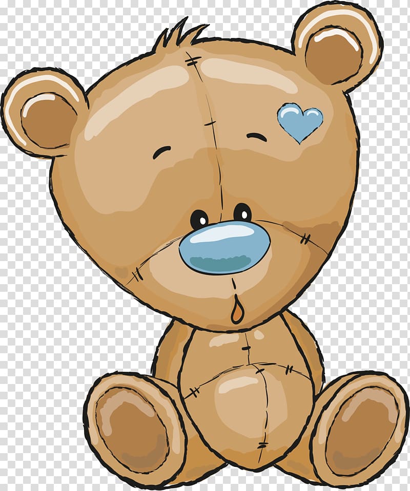 animated brown bear illustration, Teddy bear Cartoon , Coffee Cartoon Bear transparent background PNG clipart