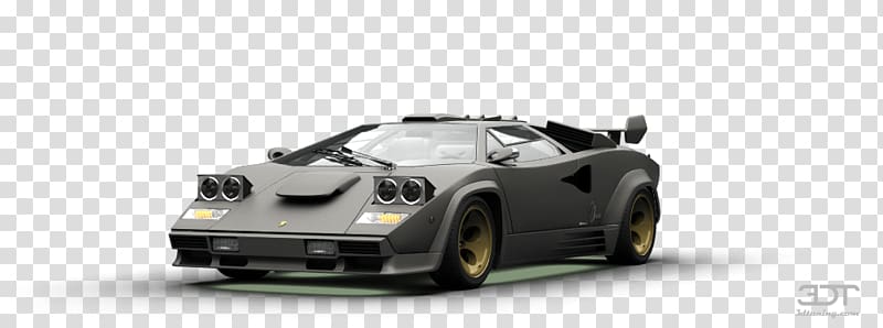 Supercar Model car Automotive design Performance car, Lamborghini Countach transparent background PNG clipart