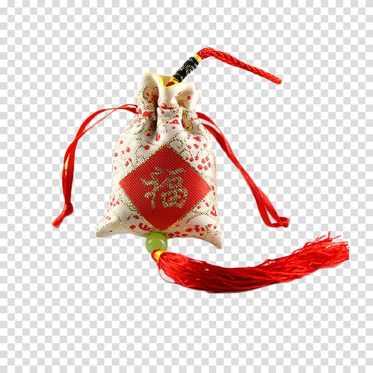 Sachet Bag Taobao Tmall, Safe and safe bag,Pendant transparent background PNG clipart