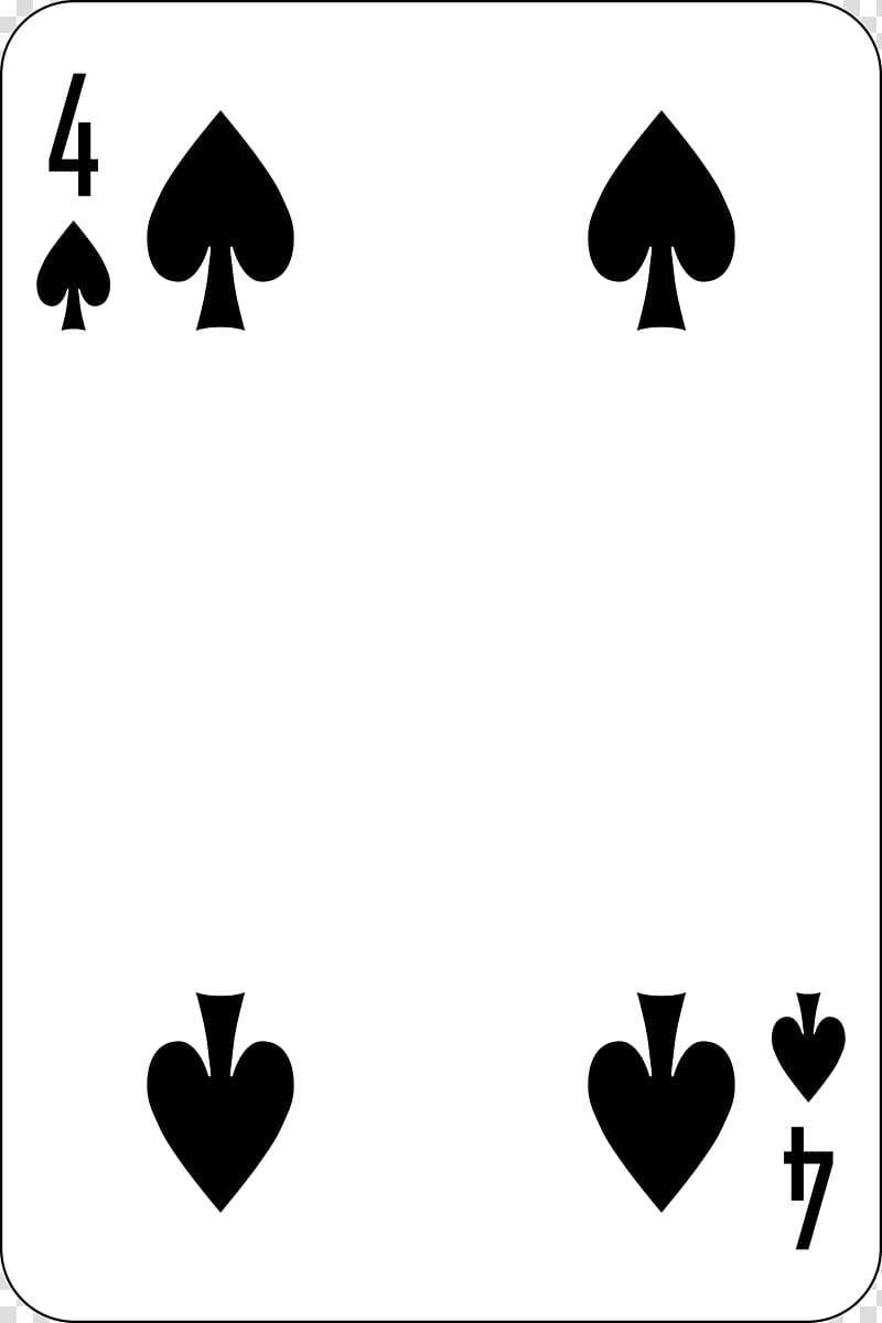 Patience Spades Playing card Card game Suit, suit transparent background PNG clipart