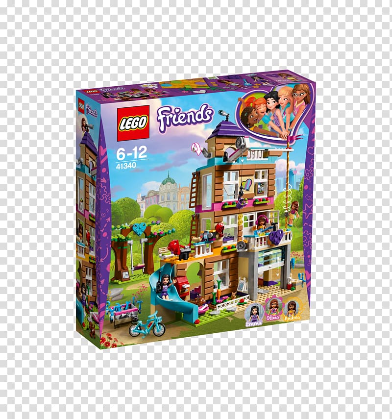 LEGO Friends LEGO 41340 Friends Friendship House Hamleys Toy, toy transparent background PNG clipart