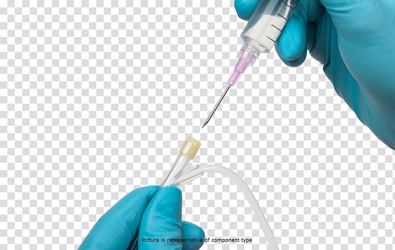 Injection Luer taper Hypodermic needle Syringe Port, injection transparent background PNG clipart