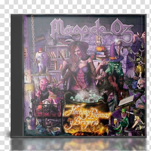 Mägo De Oz Hechizos, pócimas y brujería Album Music Folk metal, The Wizard Of Oz transparent background PNG clipart