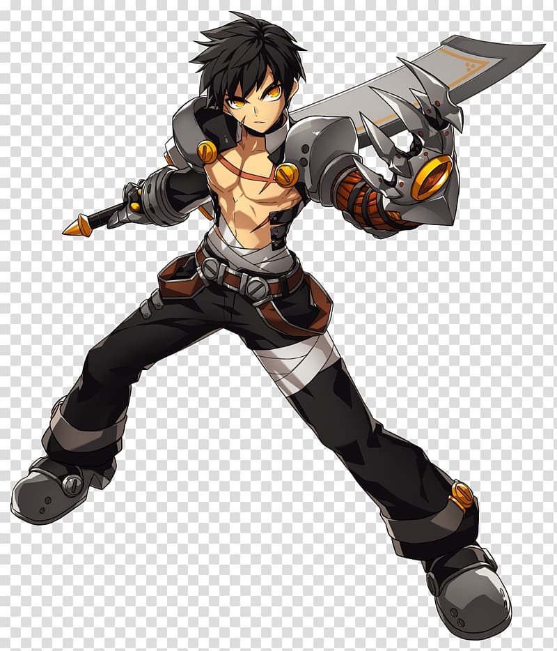 Elsword Raven Art Player character, raven transparent background PNG clipart