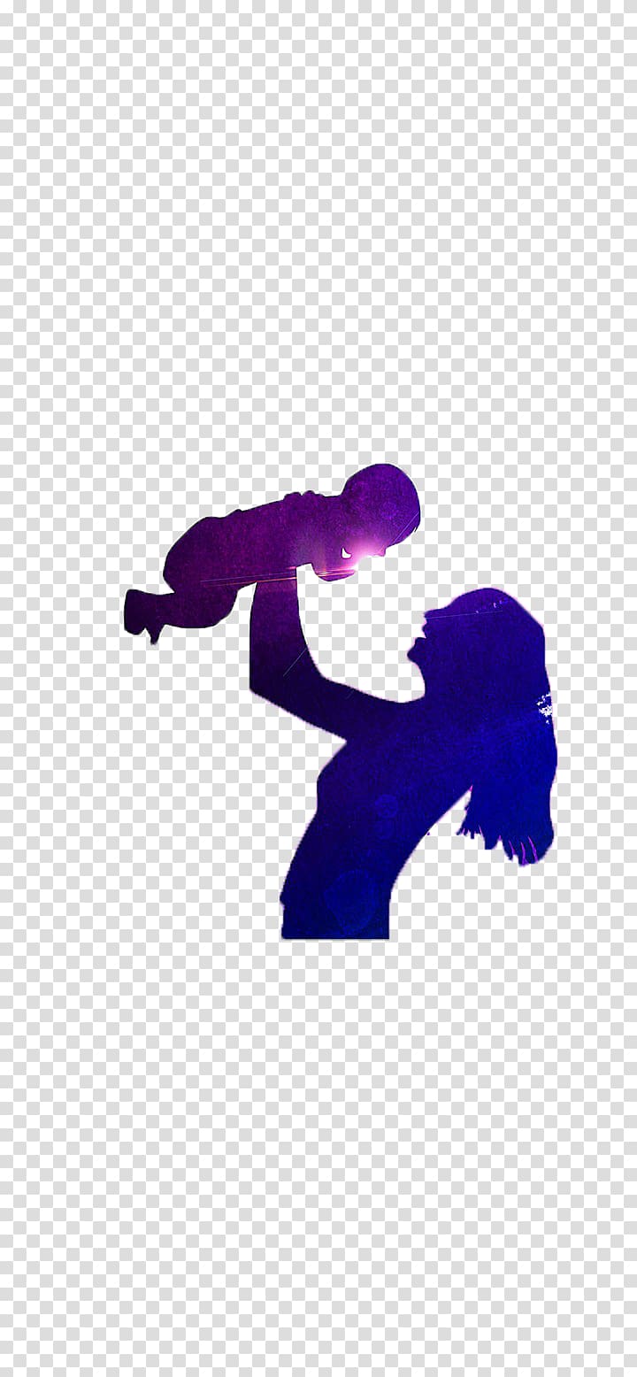 illustration of woman carrying child, Mothers Day Infant, Creative watercolor wind female grace song Mother\'s Day transparent background PNG clipart