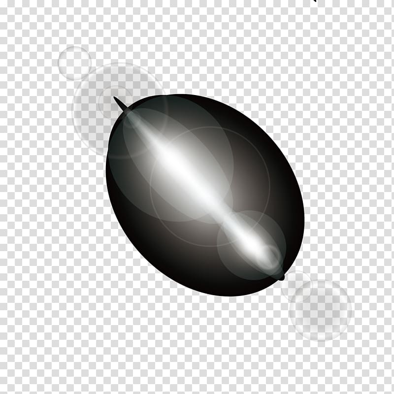 Black White Sphere , material pattern white light halo shiny transparent background PNG clipart