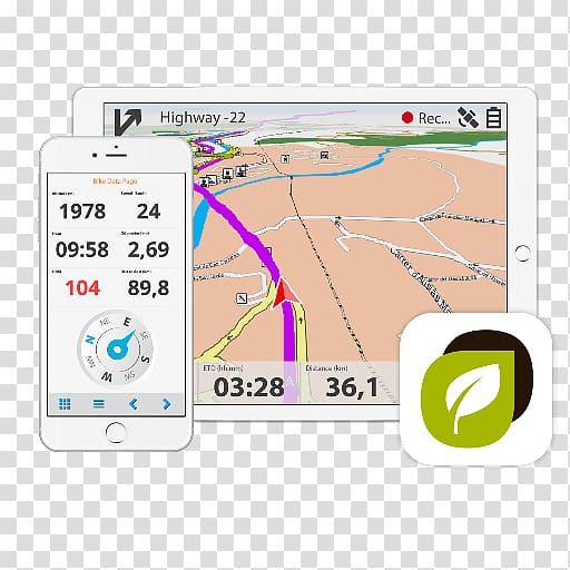 GPS navigation software Hiking Map Outdoor Recreation, mapping software transparent background PNG clipart