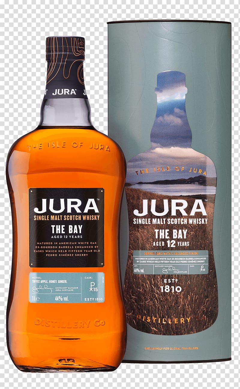 Tennessee whiskey Jura distillery Single malt whisky Scotch whisky, OMB Copper Beer Bottle transparent background PNG clipart