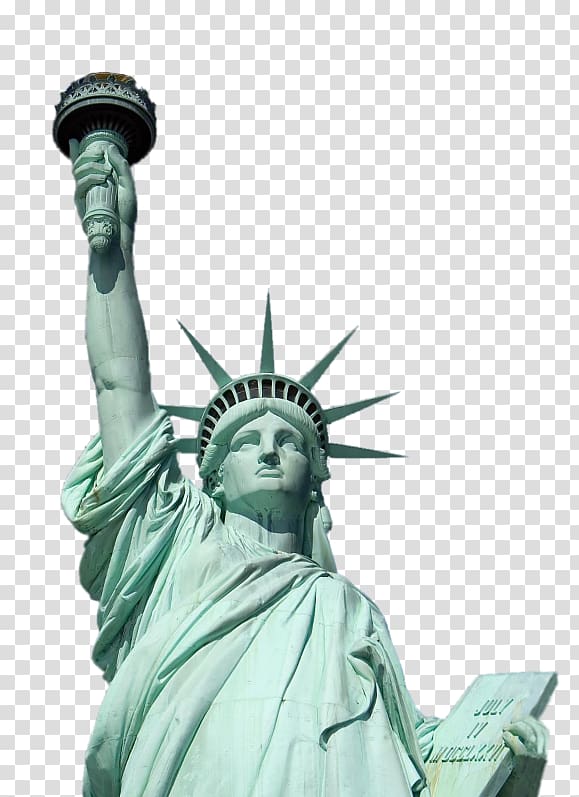 Statue of Liberty New York Harbor Ellis Island National park, statue of liberty transparent background PNG clipart