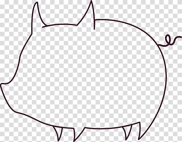 Co pig Large White pig Drawing , Free Of Pigs transparent background PNG clipart