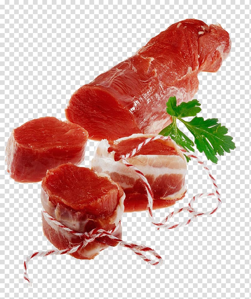 Capocollo Ham Red meat Lamb and mutton, Red meat transparent background PNG clipart