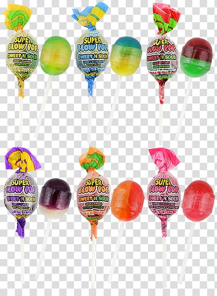 Lollipop Charms Blow Pops Sweet and sour Chewing gum Cotton candy, sweet and sour grapes transparent background PNG clipart