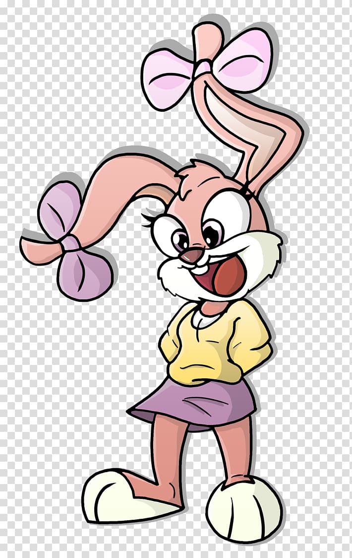 Human behavior Cartoon Character , babs bunny transparent background PNG clipart