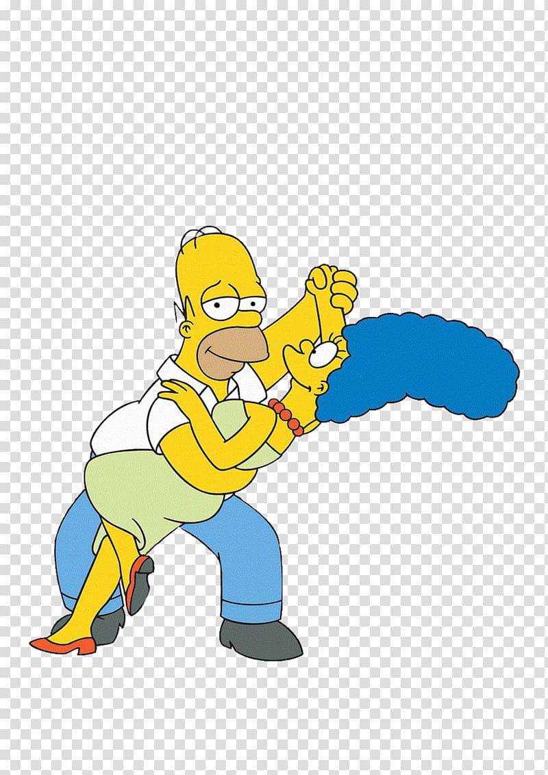 Marge Simpson Homer Simpson Patty Bouvier Lisa Simpson Grampa Simpson, Bart Simpson transparent background PNG clipart