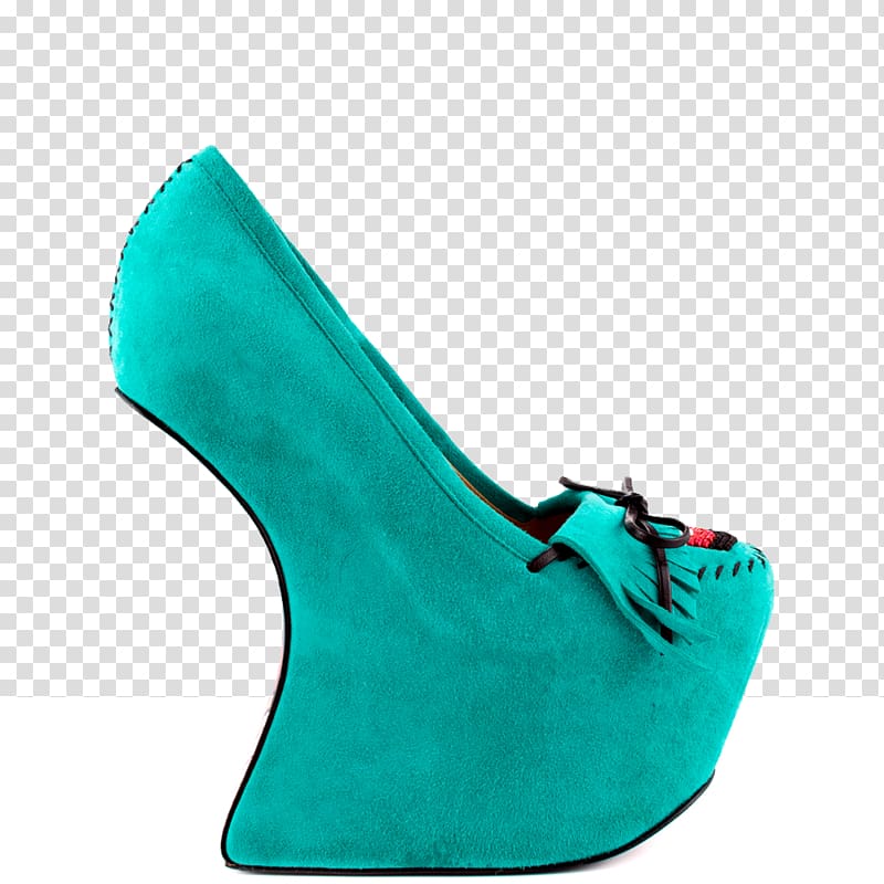 High-heeled shoe Green Suede Court shoe, Second Day Ashura transparent background PNG clipart