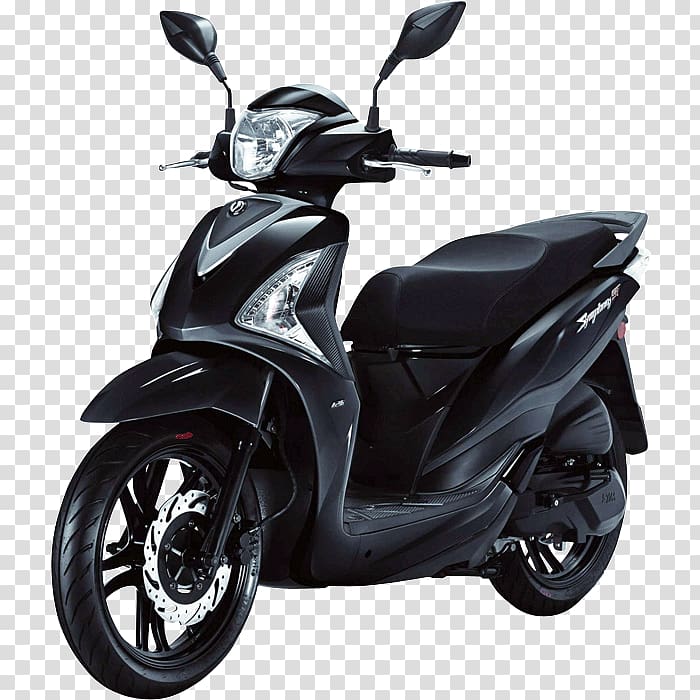 Scooter Car SYM Motors Motorcycle Piaggio, symphony lighting transparent background PNG clipart
