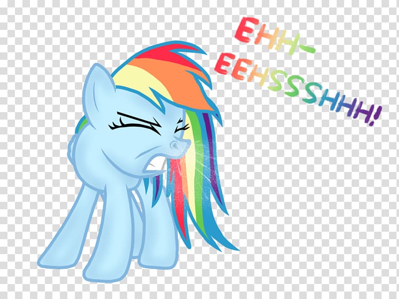 Pony Rainbow Dash Sneeze, rainbow transparent background PNG clipart