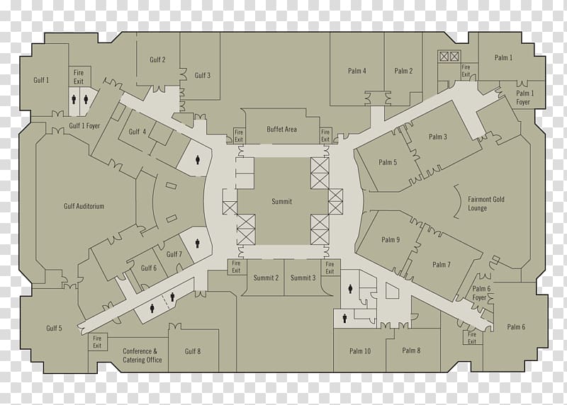 The Fairmont Palm Hotel & Resort Floor plan Fairmont Dubai Fairmont Hotels and Resorts, hotel transparent background PNG clipart
