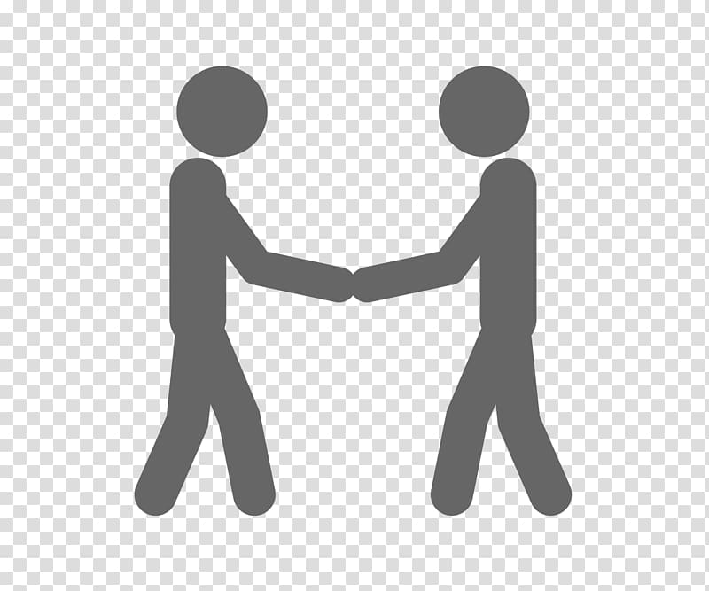 Stick figure Holding hands Drawing, men shaking hands transparent background PNG clipart