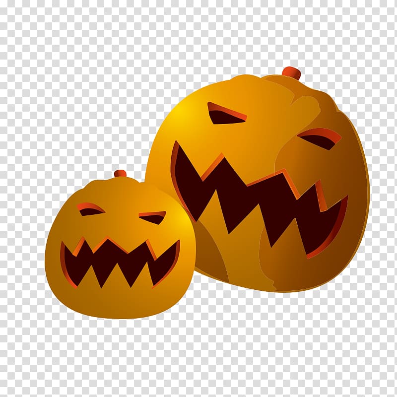 Pumpkin Monster transparent background PNG clipart