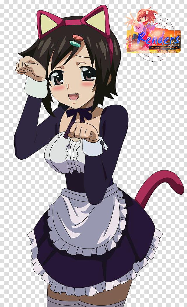Heaven's Lost Property Anime Catgirl Drawing, Sora no Otoshimono transparent background PNG clipart