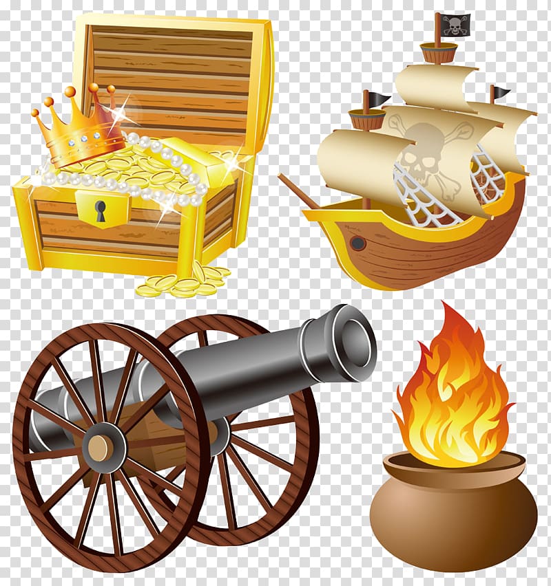 Cartwheel , Textured Pirate Collection transparent background PNG clipart