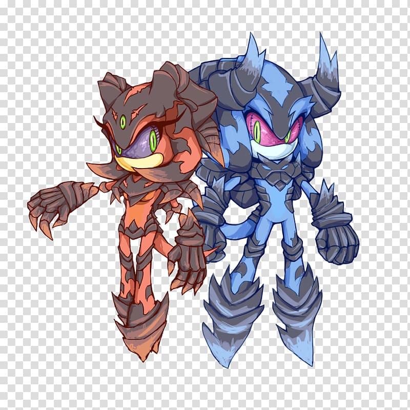 Dark sonic vs chaos shadow pixel art