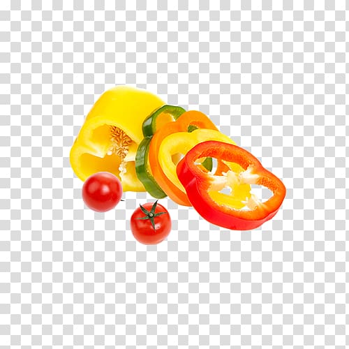 Conghua District Seafood Breakfast Bell pepper, Bell Pepper transparent background PNG clipart