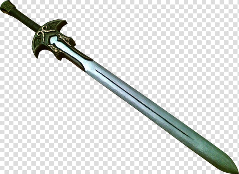Viking sword Weapon Katana Conan the Barbarian, Sword transparent background PNG clipart