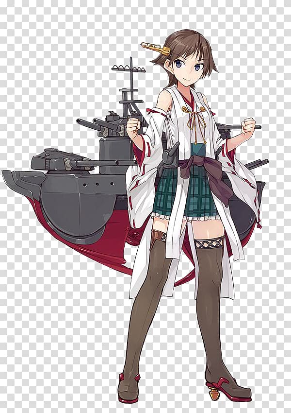 Kantai Collection Japanese Battleship Hiei Japanese Battleship KongÅ Japanese Destroyer Kamikaze Shimushu Class Escort Ship Others Transparent Background Png Clipart Hiclipart