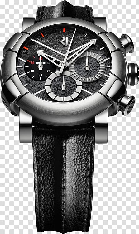 Watch RJ-Romain Jerome Chronograph DeLorean Motor Company Clock, watch transparent background PNG clipart