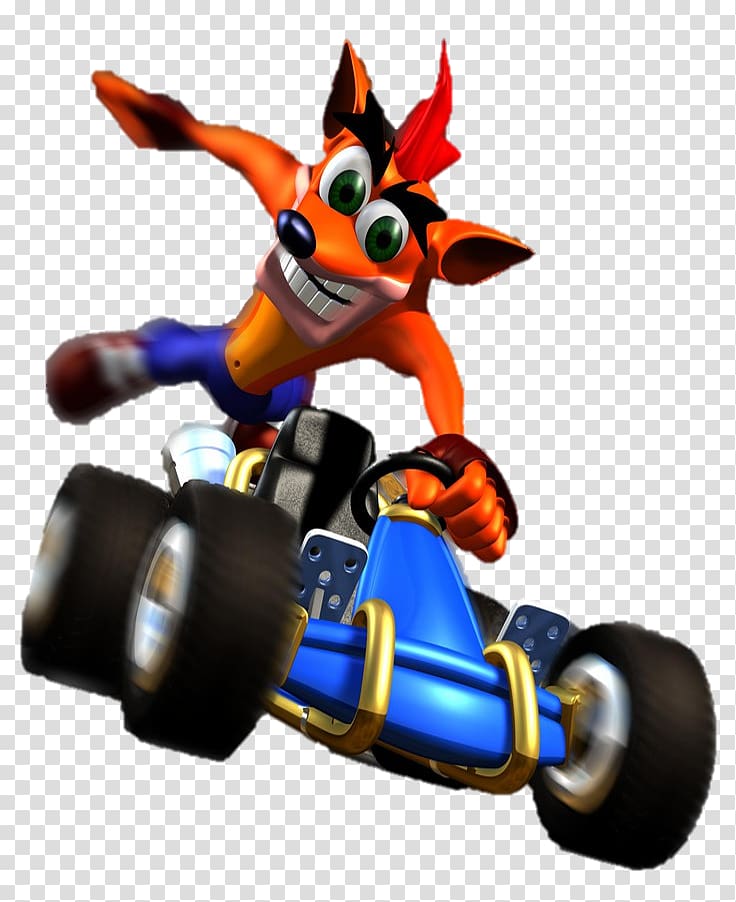 Crash Team Racing Crash Nitro Kart Crash Tag Team Racing Crash Bandicoot: The Wrath of Cortex PlayStation, crash transparent background PNG clipart