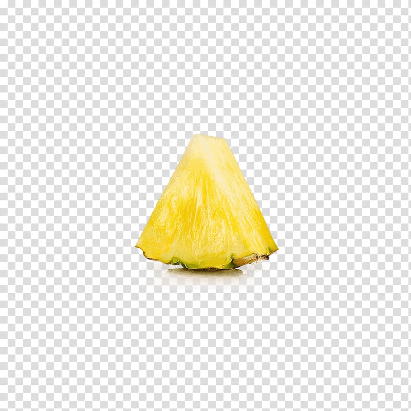 sliced of pineapple, Yellow Triangle Fruit, pineapple transparent background PNG clipart