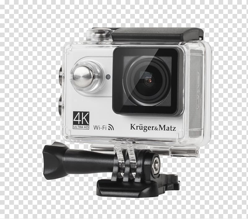 Microphone Action camera Video Cameras 4K resolution Krüger & Matz, microphone transparent background PNG clipart