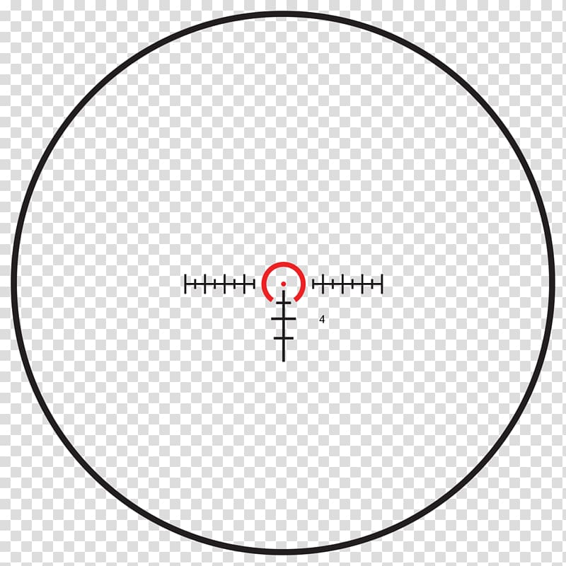 round scope sight, Red dot sight Reflector sight Optics Circle, scopes transparent background PNG clipart