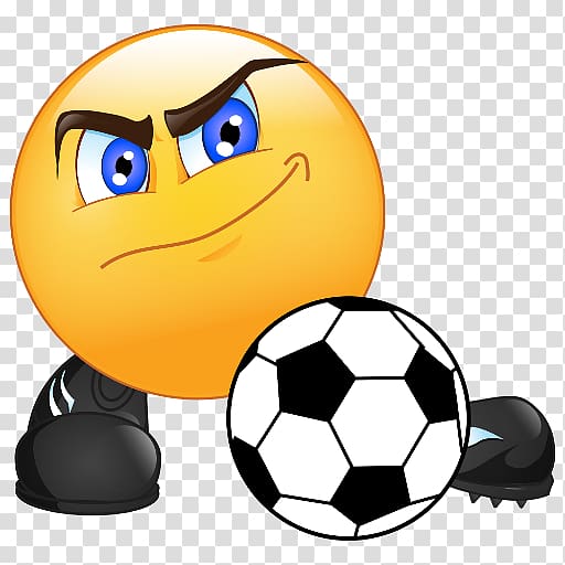 Emoji Football FIFA World Cup Smiley Emoticon, Emoji transparent background PNG clipart
