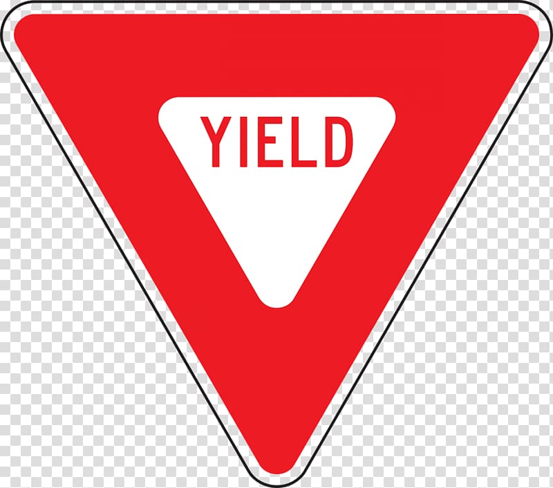 Yield sign Manual on Uniform Traffic Control Devices Stop sign Traffic sign , traffic sign transparent background PNG clipart