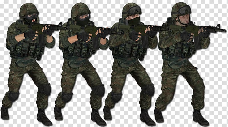 Military Soldier Infantry Army men, counter terrorist transparent background PNG clipart