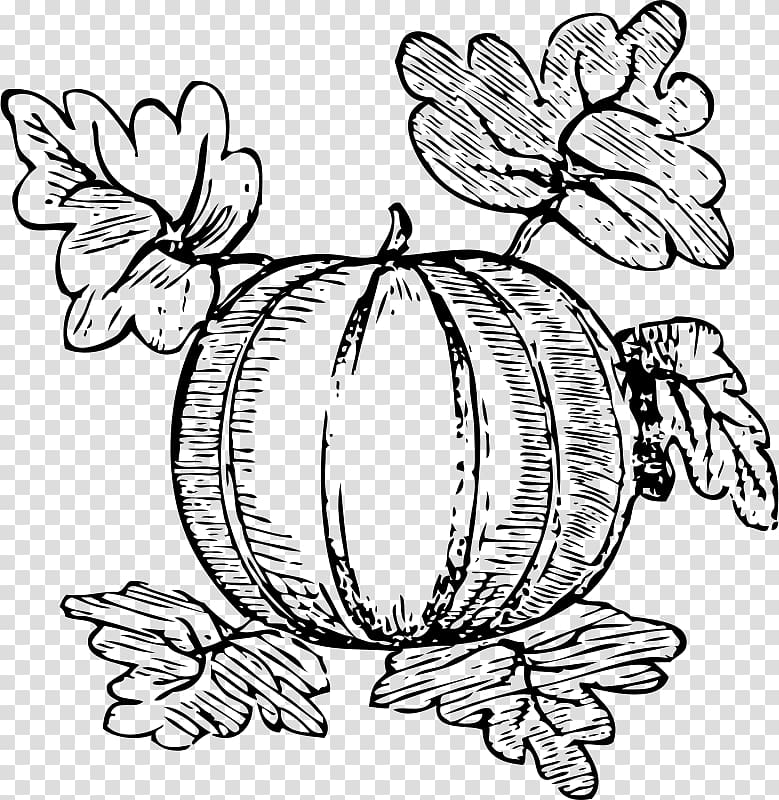 Black and white , pumpkin transparent background PNG clipart