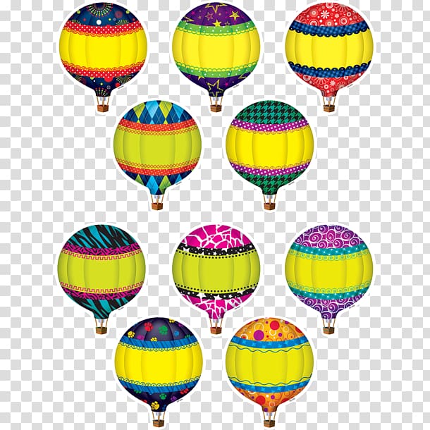 Hot air balloon Name tag Paper Flight, balloon transparent background PNG clipart