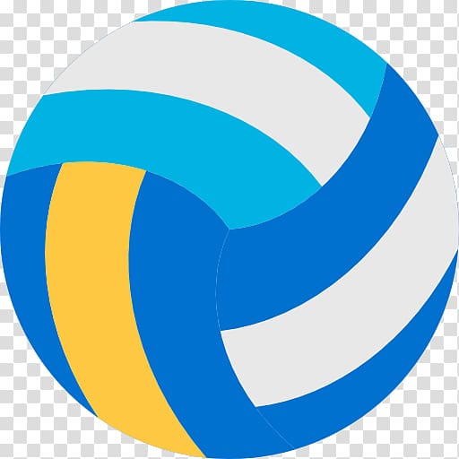 Volleyball Scalable Graphics Sport Icon, A blue volleyball transparent ...